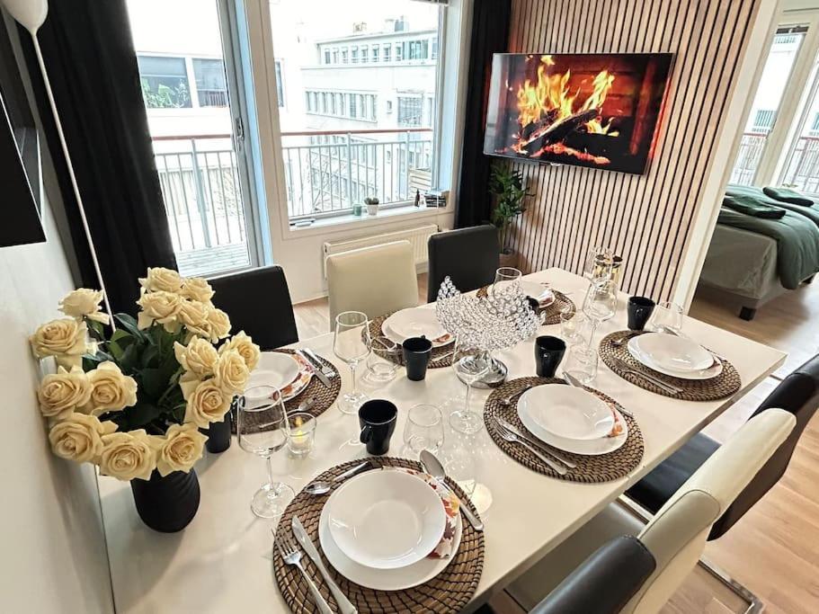 Cozy, Lux, 3Br, Super Central, Family Apt オスロ エクステリア 写真